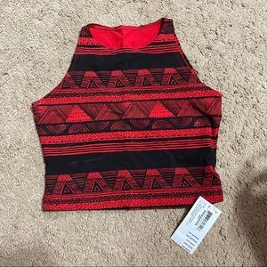 American Apparel cropped tank